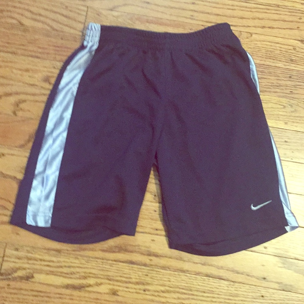 Nike blue and white shorts